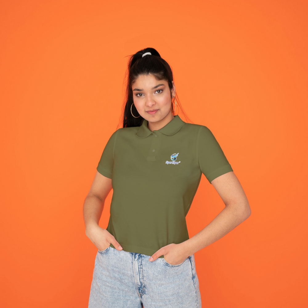 Unisex_Polo_Tshirt_Half_Sleeves_Olive_Green_Sportifyer.com_1