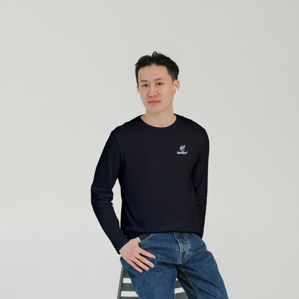 Men_Round_Neck_Tshirt_Full_Sleeves_Black_Sportifyer.com