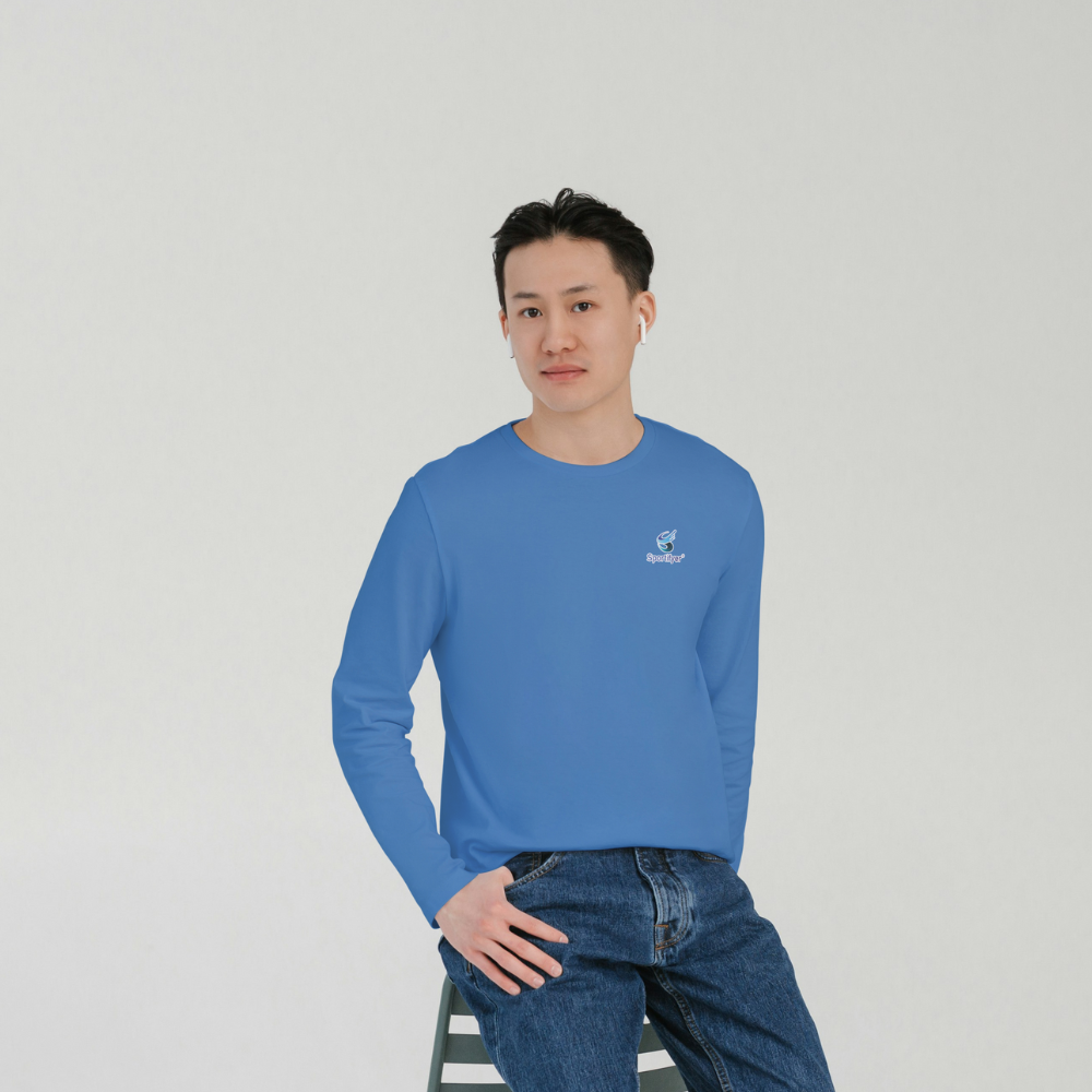 Men_Round_Neck_Tshirt_Full_Sleeves_Royal_Blue_Sportifyer.com