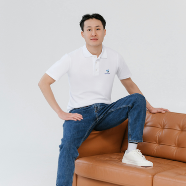 Unisex_Polo_Tshirt_Half_Sleeves_White_Sportifyer.com