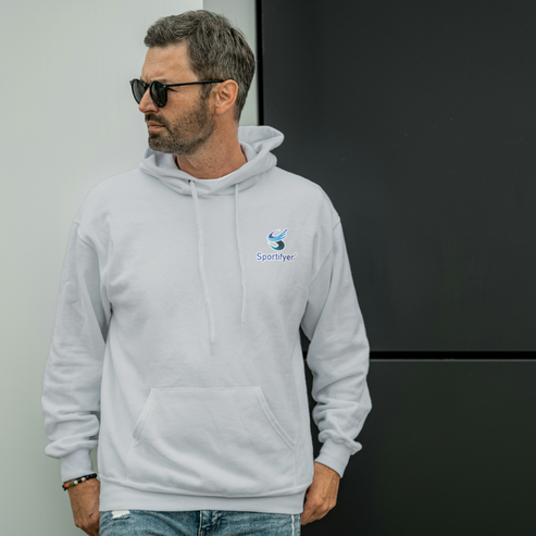 Unisex_Pullover_Hoodie_Full_Sleeves_Gray_Sportifyer.com