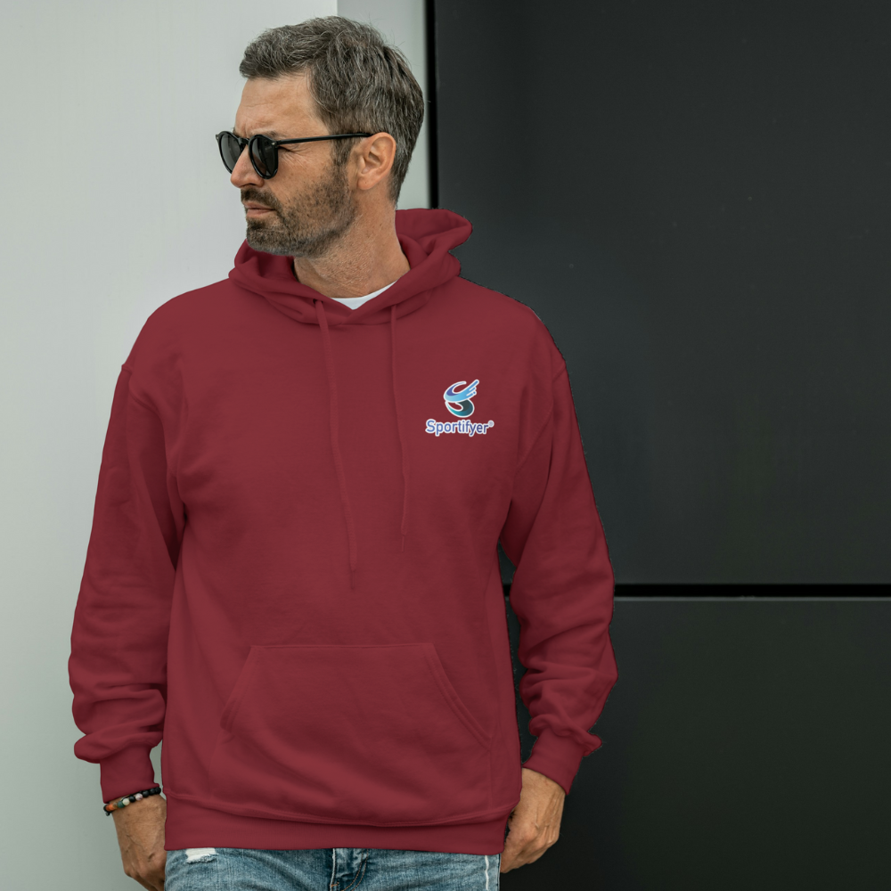 Unisex_Pullover_Hoodie_Full_Sleeves_Maroon_Sportifyer.com