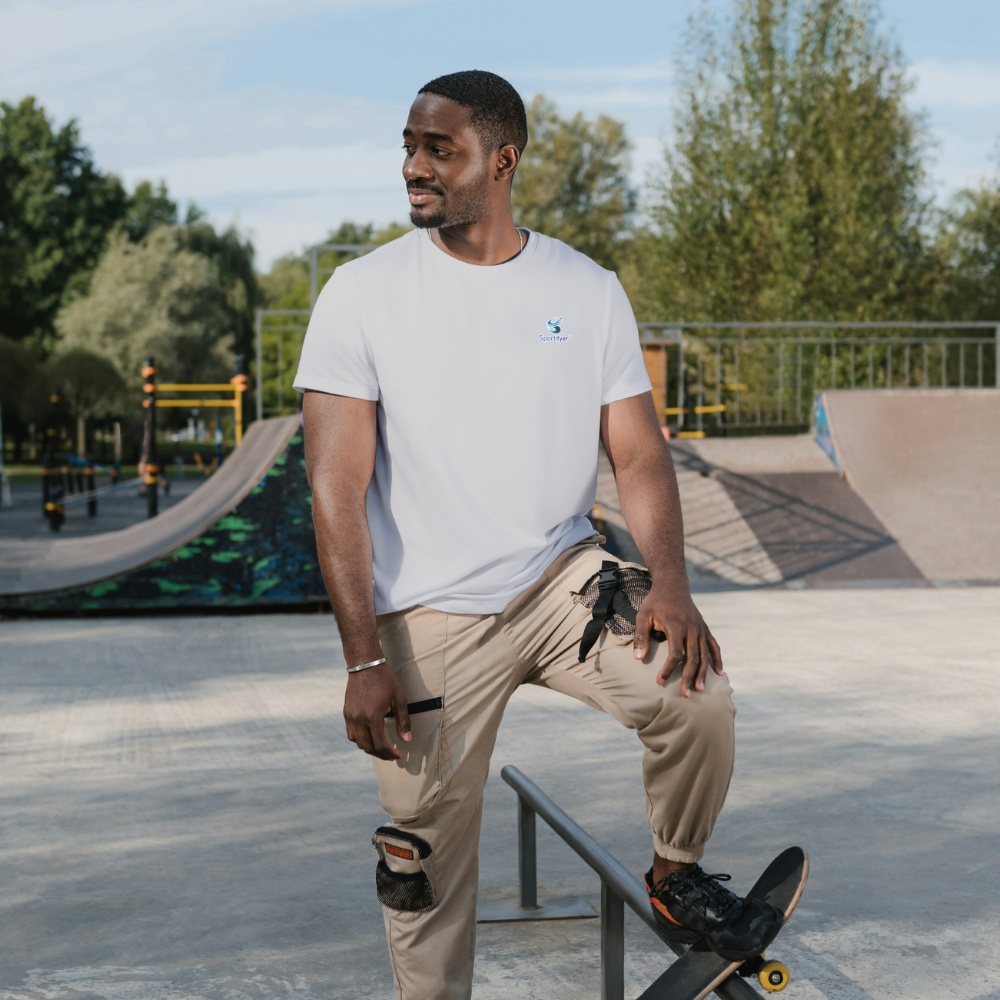 Unisex_Round_Neck_Tshirt_Half_Sleeves_Gray_Sportifyer.com