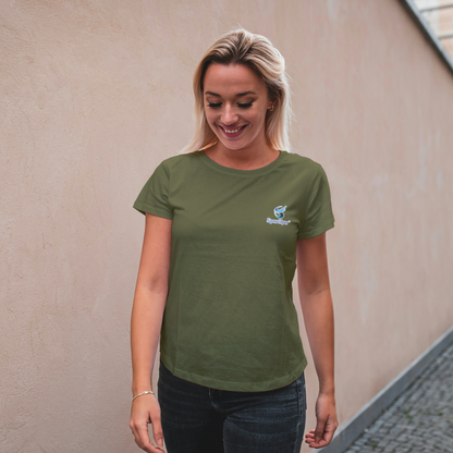 Unisex_Round_Neck_Tshirt_Half_Sleeves_Olive_Green_Sportifyer.com_1