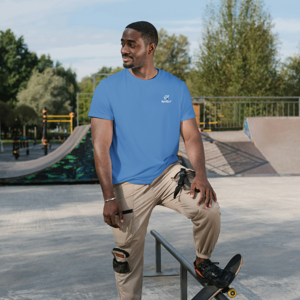Unisex_Round_Neck_Tshirt_Half_Sleeves_Royal_Blue_Sportifyer.com